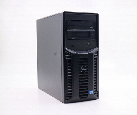 DELL PowerEdge T110 II Xeon E3-1220 v2 3.1GHz 8GB 500GBx2台(SATA3.5インチ/RAID1構成) DVD-ROM 中古の通販は 19,710円