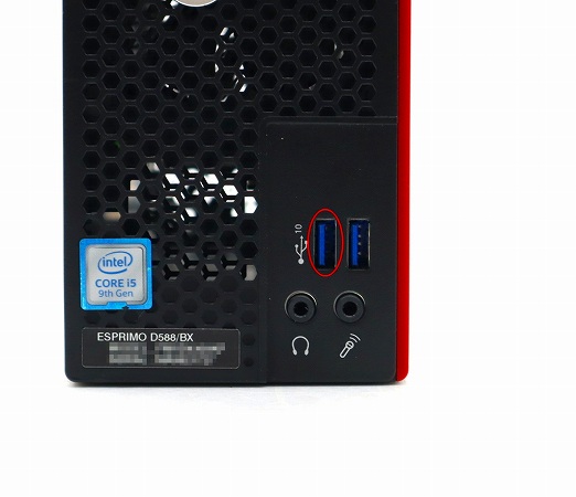 富士通 ESPRIMO D588/BX Core i5-9500 3.0GHz 8GB DVDスーパーマルチ
