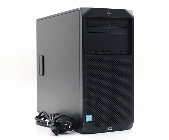 hp Z2 Tower G4 Xeon E-2124G 3.4GHz 32GB 512GB(新品 Z Turbo Drive G2) DisplayPort x2 DVD-ROM Windows10 Pro 小難 中古