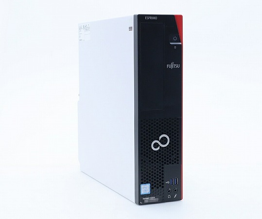 富士通 ESPRIMO D558/B Core i3-9100 3.6GHz 8GB 256GB(新品SSD) DisplayPort/DVI-D出力 Windows11 Pro 64bit 中古