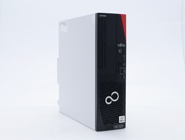 富士通 ESPRIMO D7011/GX Core i3-10105 3.7GHz 8GB 256GB(新品SSD) DisplayPort x2/アナログRGB出力 Windows11 Pro 64bit 中古