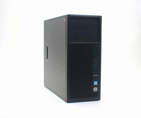 hp Z240 Workstation Tower Xeon E3-1270 v5 3.6GHz 32GB 128GB(SSD) Quadro P2000 Windows7 Pro 64bit 中古