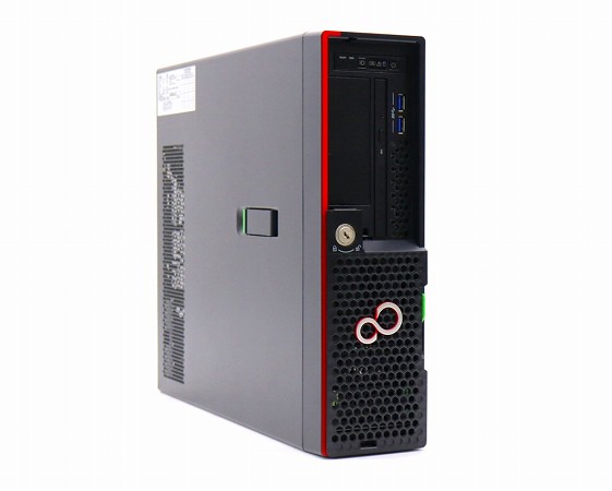 富士通 PRIMERGY TX1320 M3 Xeon E3-1220 v6 3.00GHz 8GB 600GBx2台(SAS2.5インチ/12Gbps/RAID1構成) DVD-ROM PRAID CP400i 中古