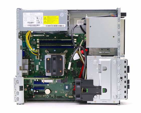 富士通 PRIMERGY TX1320 M3 Xeon E3-1220 v6 3.00GHz 8GB 300GBx2台(SAS2.5インチ/12Gbps/RAID1構成) DVD-ROM PRAID CP400i 中古