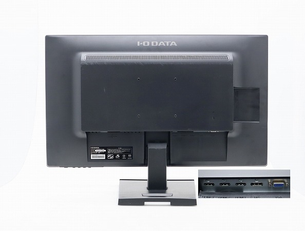 【並品】IO DATA LCD-M4K271XDB 27インチ非光沢ADSパネル 4K 3840x2160ドット HDMI x3/DisplayPort/アナログRGB入力 中古_1