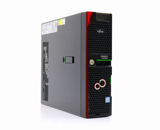 富士通 PRIMERGY TX1320 M3 Xeon E3-1220 v6 3GHz 16GB 300GBx3台(SAS2 