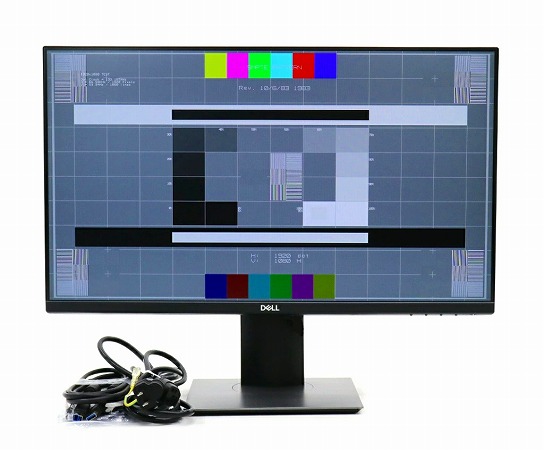 【良品】DELL P2419H 23.8インチ非光沢IPSパネル フルHD 1920x1080ドット HDMI/DisplayPort/アナログRGB入力 中古の通販は