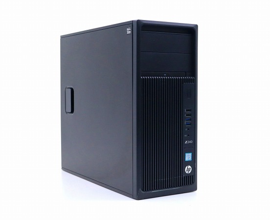 hp Z240 Tower Workstation Xeon E3-1225 v6 3.3GHz 8GB 256GB(新品NVMe SSD) Quadro P2000 Windows10 Pro for Workstatons 64bit 中古