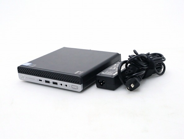 hp EliteDesk 800 G4 DM Core i5-8500T 2.1GHz 16GB 512GB(NVMeSSD) DisplayPort x2/アナログRGB出力 Windows11 Pro 64bit 中古