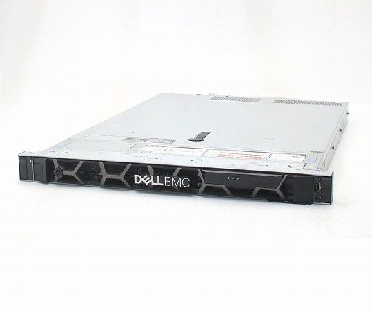 DELL PowerEdge R440 Xeon Silver 4114 2.2GHz(20スレッドCPUx2基) 32GB 600GBx2台(SAS2.5インチ/12Gbps/RAID1) AC*2 PERC H740P 中古