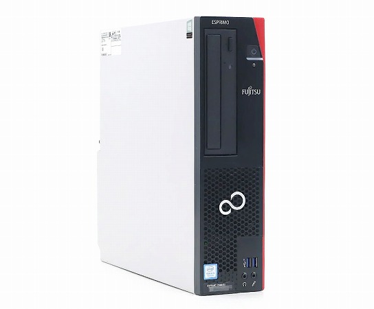 富士通 ESPRIMO D588/EX Core i5-9500 3GHz 8GB 256GB(SSD) DisplayPort/DVI-D/アナログRGB出力 Windows11 Pro 64bit 小難 中古