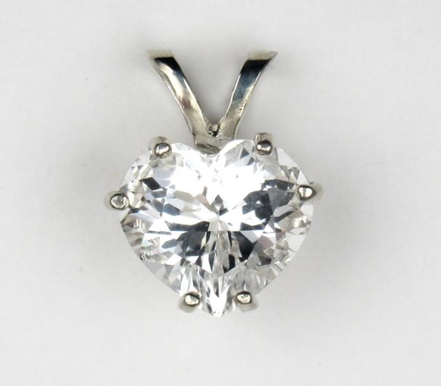 アゾゼオ アゼツライト ハート10mmペンダントトップ H&E社証明書付 az128pdの通販は