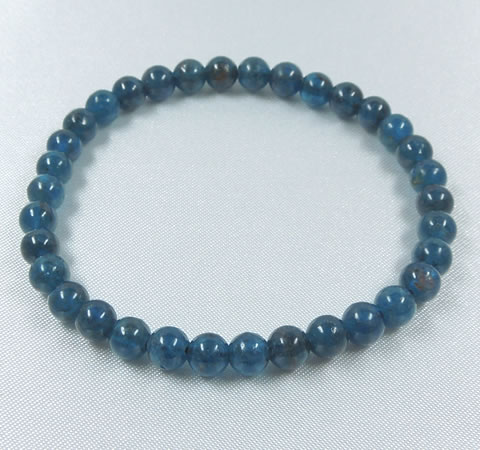 AAAブルーアパタイト5mmブレスレット  bapa5002