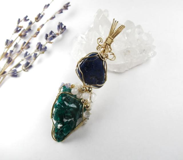 AAAダイオプテーズクラスター アズライト アゾゼオアゼツライト