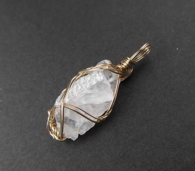 アゾゼオ フェナカイト 原石 ブラジル産 6.7ct 14kgfペンダント H&E社証明書付 ヘブンアンドアース 最も高い波動 ハイバイブレーション サードアイ P1ph199_3