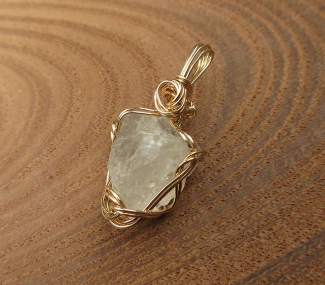 アゾゼオ フェナカイト 原石 ブラジル産 5.73ct 14kgfペンダント H&E社証明書付 ヘブンアンドアース 最も高い波動 ハイバイブレーション サードアイ P1ph205_9