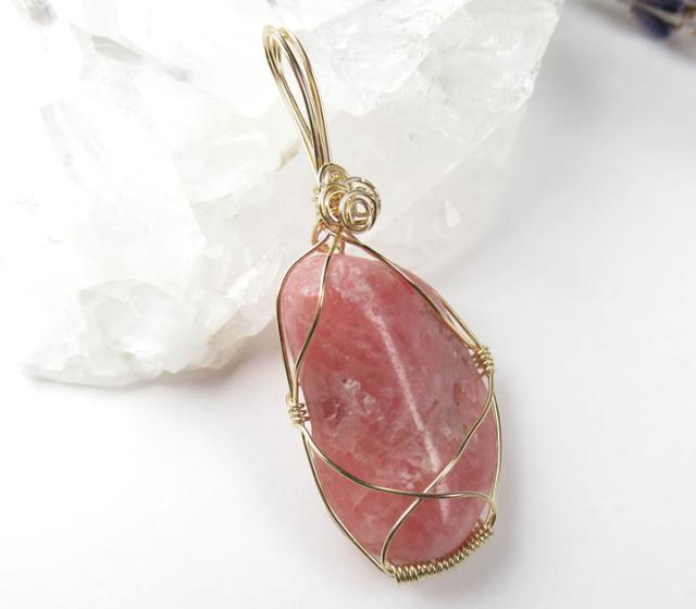 ロードクロサイト 14kgf ペンダト P1rhodo014の通販は 6,800円