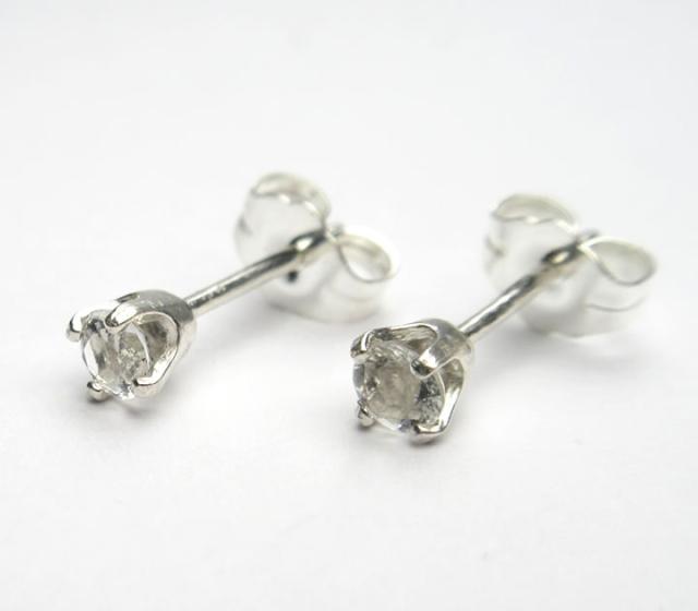 ペタライト ラウンド3mm ピアス H&E社 シルバー925 ジュエリー pe425p