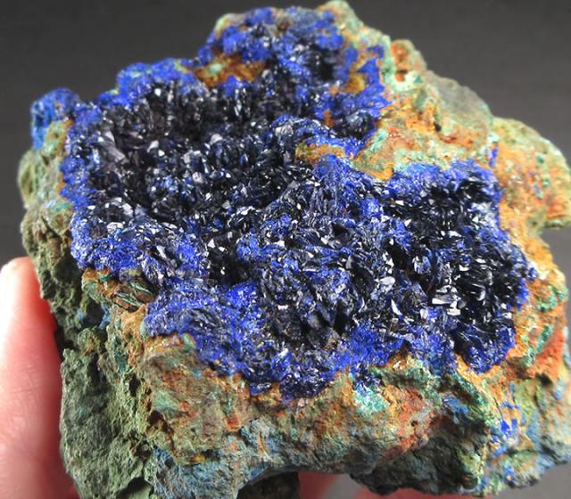 アズライト 原石 226g サイキックと高いレベルの気づきの石 天然石 パワーストーン azurite127_2