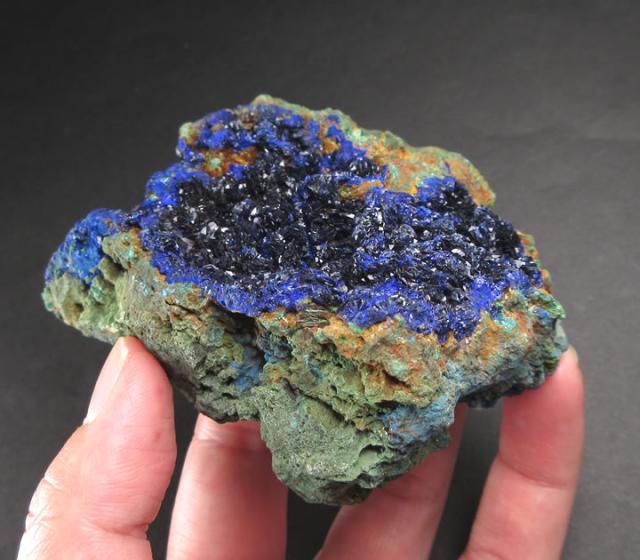 アズライト 原石 226g サイキックと高いレベルの気づきの石 天然石 パワーストーン azurite127_8