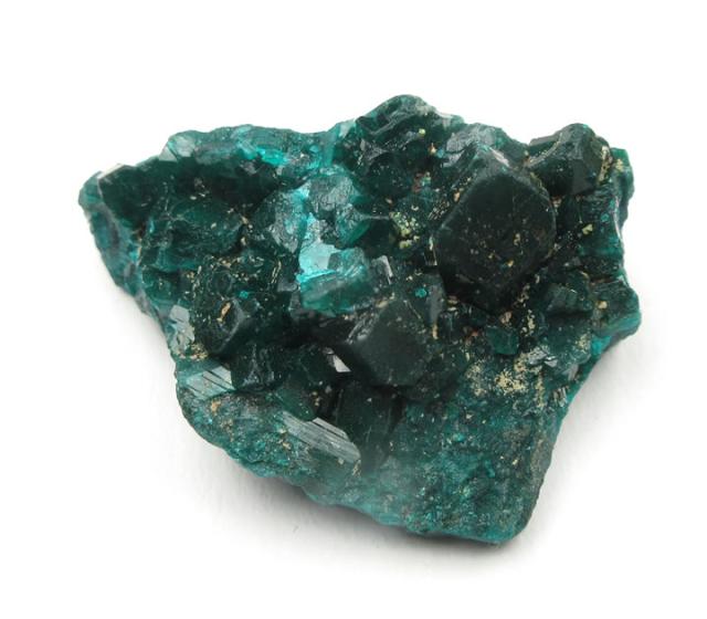 ダイオプテーズ 原石 27g 透明感のある深いグリーンの結晶が大変美しい カザフスタン産 天然石 パワーストーン d122