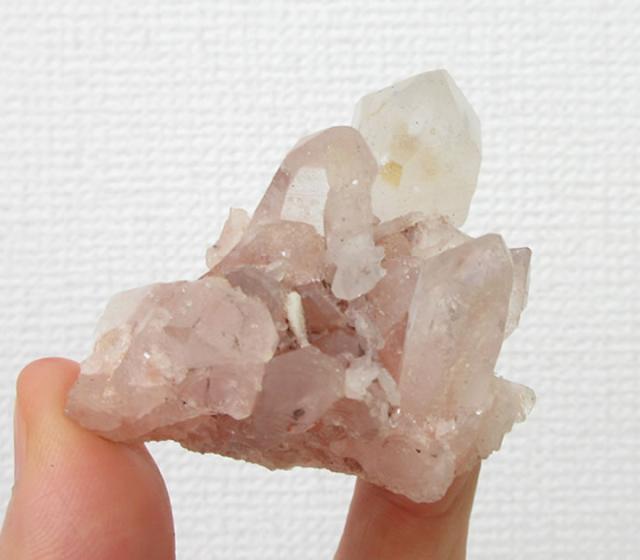ヒマラヤ ピンククォーツクラスター 59g クル山系サマディ産