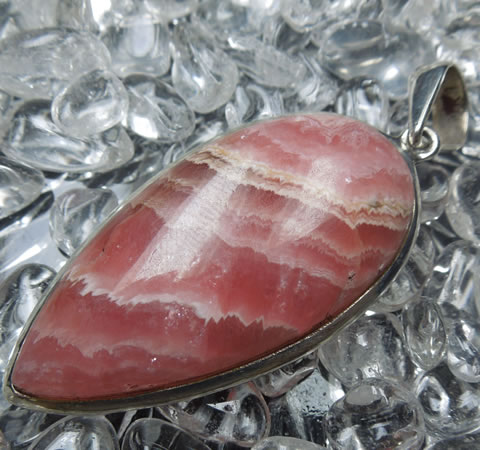 ロードクロサイト ペンダント インカローズ シルバー925 rhodo052