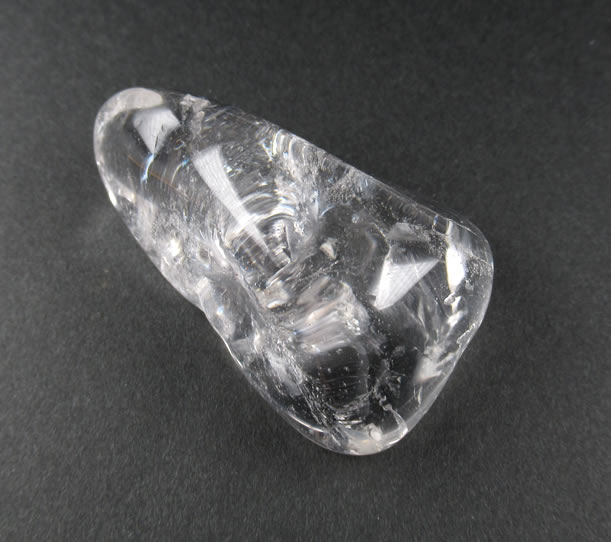 ロシレムアイスクォーツ タンブル 23g 虹あり 第44チャクラを開くアクエリアス時代の石 原石 rusice118