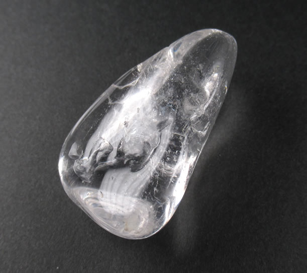 ロシレムアイスクォーツ タンブル 23g 虹あり 第44チャクラを開くアクエリアス時代の石 原石 rusice118_1