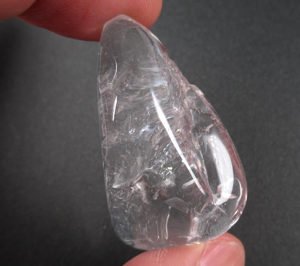 ロシレムアイスクォーツ タンブル 23g 虹あり 第44チャクラを開くアクエリアス時代の石 原石 rusice118_2