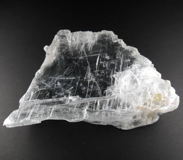 セレナイト 透明 原石 469g 天使の石 聖母マリアのガラス スピリット