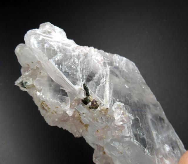 セレナイト 透明 原石 354g 天使の石 聖母マリアのガラス スピリット