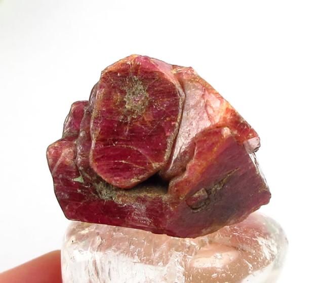 ヒマラヤ産 レッドスピネル 結晶 原石 21.2g 勝利の石 天然石 パワーストーン spinel017
