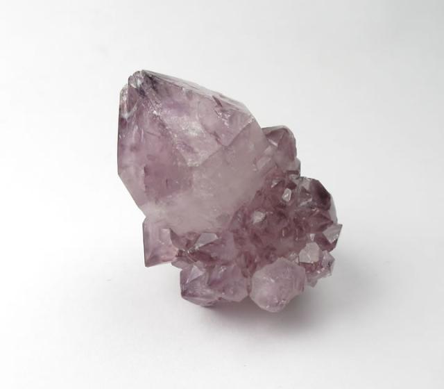 スピリットクォーツ 14g サボテン水晶 アメジスト 全存在との一体化の認識 ネガティブを払う強力な浄化 spirit045