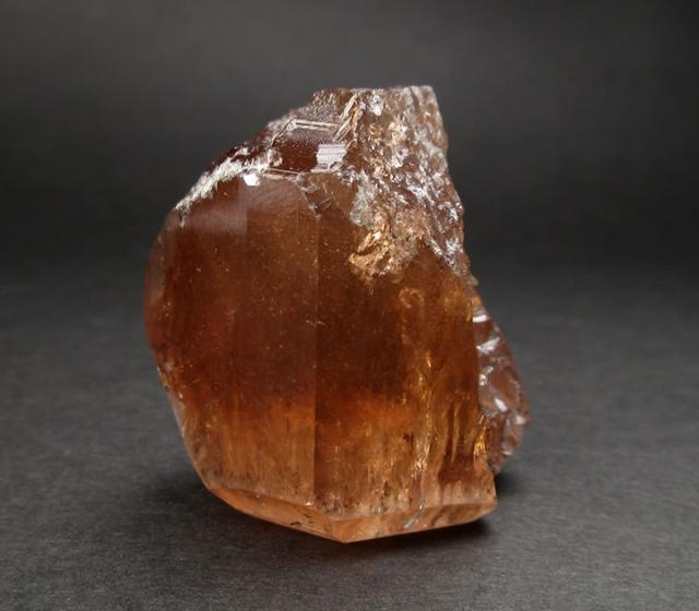 ヒマラヤ産 ゴールデンブラウントパーズ 原石 37g 虹あり 創造性と豊かさ 繁栄の石 topaz128