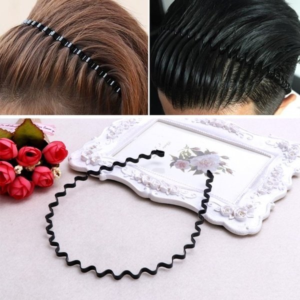 ャ メンズ レディース 金属カチューシャ 波型カチューシャ ヘアアクセ 髪留め ヘアバンド なみなみ ウェーブの通販はau Pay マーケット Kuristore