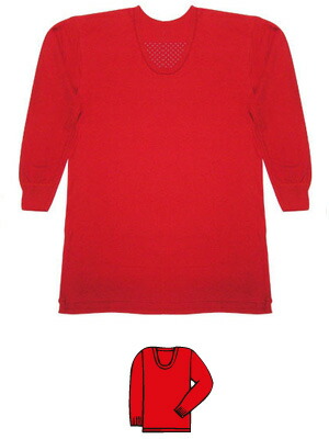 赤い下着 メンズ長袖u首 赤パンツ 赤の 肌着 赤い 下着で健康 還暦祝いの 贈り物に最適の通販はau Pay マーケット スカーレットインナープチbox