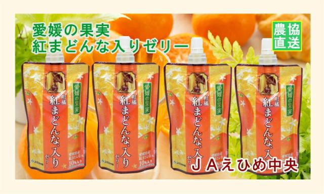 お中元】 ゼリー 柑橘類 紅まどんなゼリー 愛媛県の農協 JA