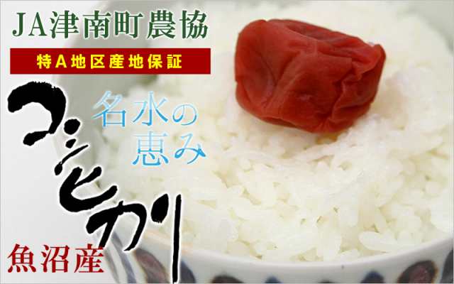 新潟県　特Ａ地区　新米　PAY　魚沼産　PAY　魚沼産　コシヒカリ　送料無料の通販はau　5kg名水の恵　au　マーケット　マーケット店　令和５年産　au　PAY　マーケット－通販サイト　コシヒカリ　JA津南町農協　中魚沼　産直越後屋