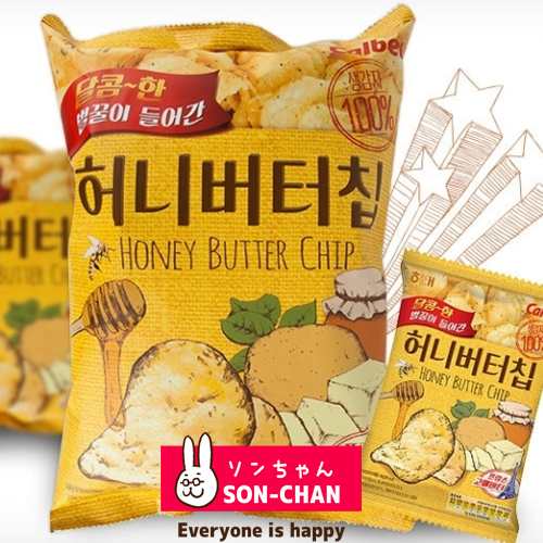 ポテトチップス カルビー ハニーバターチップ 60g X3袋 韓国で大ヒット商品 の通販はau Pay マーケット ソンちゃん