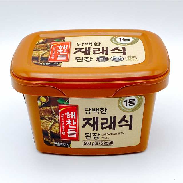 ヘチャンドル 味噌 500g テンジャン ビビゴ 韓国 みそ 韓国フード 韓国料理 韓国調味料 韓国食材 韓国食品の通販はau PAY マーケット -  ソンちゃん