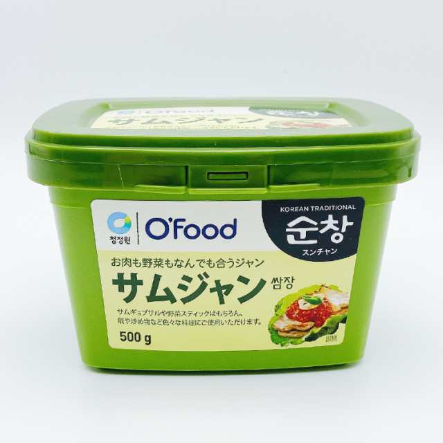 スンチャン サムジャン 500g 韓国 サンチュ味噌 みそ 韓国フード 韓国料理 韓国調味料 韓国食材 韓国食品の通販はau PAY マーケット -  ソンちゃん