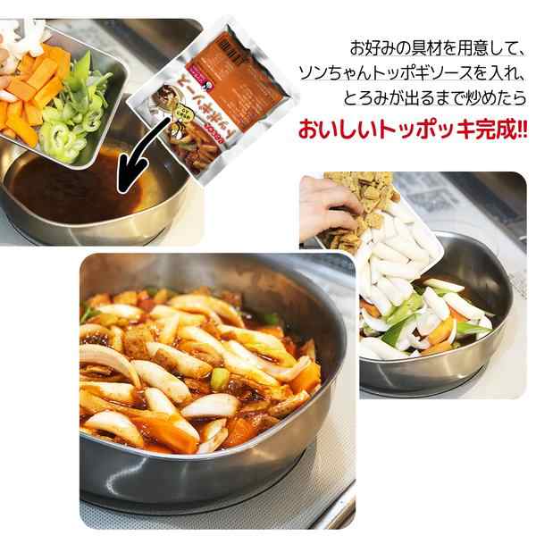 ☆トッポギセット☆トッポギ600＋ハニートッポギソース150g/松鶴コマトッポギ餅600g/韓国トッポギ/韓国おやつ/韓国食品の通販はau PAY  マーケット - ソンちゃん