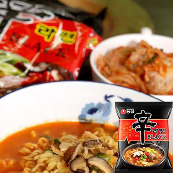 辛ラーメン BLACK 130g×6袋 農心 プレミアム辛ラーメン ブラック！の通販はau PAY マーケット - ソンちゃん