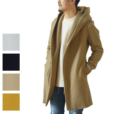 wrap coat with hood