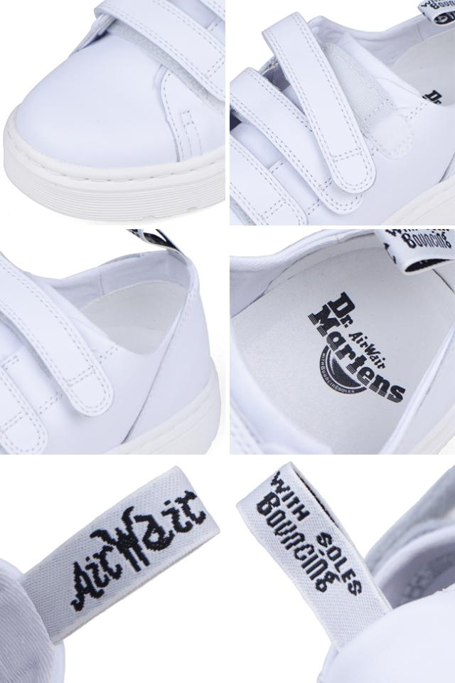 doc martens white velcro