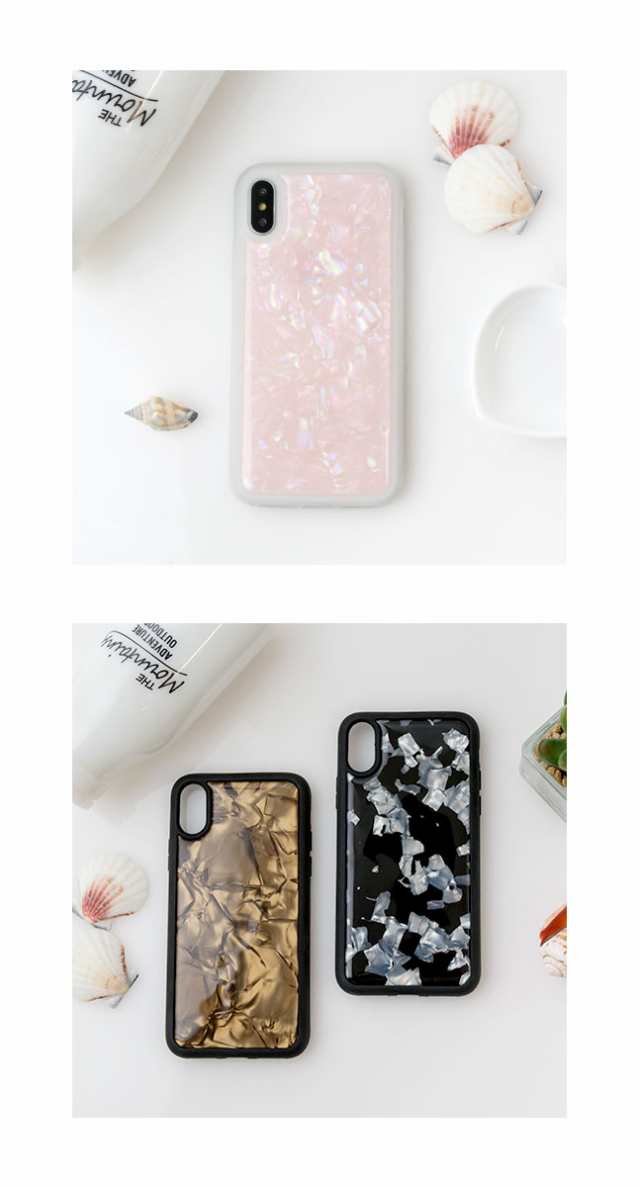 iPhone ケース iPhoneX iPhoneXS iPhoneXR max iPhone8 iPhone7 シェル 貝殻 TPU アイフォンケース  スマホケース 可愛い かわいい おしゃれ シンプル キラキラ 人気 半透明 TPU PC 螺鈿 真珠 スマホカバー つやつや ぷっくり  ちゅるんの通販はau PAY マーケット - VITA ...