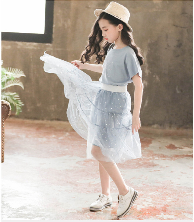 500円クーポン配布中 子供服 お嬢様 ジュニア 女の子 上下セット セットアップ キッズ ウエストゴム レーススカート シャツ 半袖 夏の通販はau Pay マーケット It One