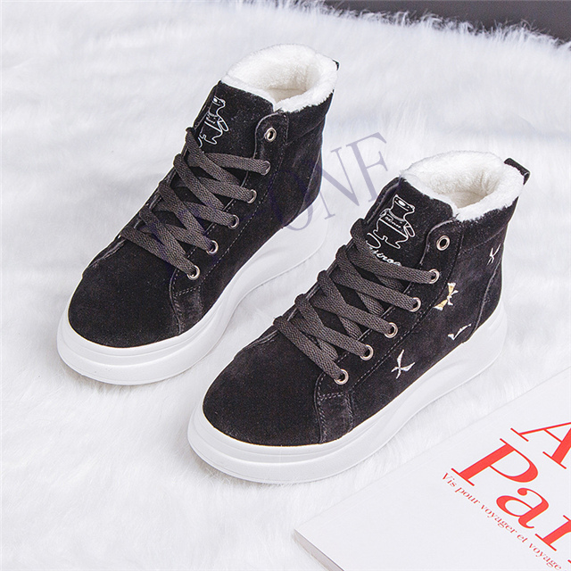 3 還元祭クーポン適用 冬新作 スニーカー レディース ハイカット ボア 裏起毛 裏ボア シューズ レディース 靴 ブーツ レディース フの通販はau Pay マーケット It One