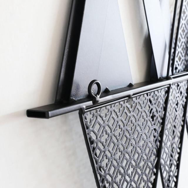 アイアン壁掛けウォールアート「トライアングル」壁飾り（643）